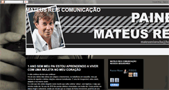 Desktop Screenshot of mateusreiscomunicacao.blogspot.com