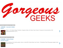 Tablet Screenshot of mygorgeousgeeks.blogspot.com