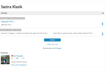 Tablet Screenshot of anto-sastraklasik.blogspot.com