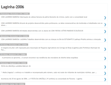 Tablet Screenshot of laginha-2006.blogspot.com