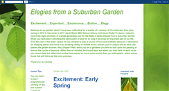 Desktop Screenshot of elegiesfromasuburbangarden.blogspot.com