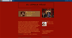 Desktop Screenshot of lupulofeliz.blogspot.com