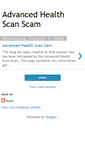 Mobile Screenshot of advhealthscam.blogspot.com