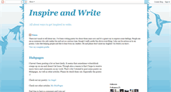 Desktop Screenshot of inspireandwrite.blogspot.com