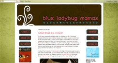 Desktop Screenshot of blueladybugmamas.blogspot.com