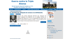 Desktop Screenshot of laguerradelatriplealianza.blogspot.com