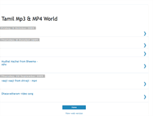 Tablet Screenshot of free-tamilmp3.blogspot.com