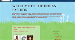 Desktop Screenshot of allindian-fashions.blogspot.com