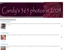 Tablet Screenshot of candys365photos2009.blogspot.com