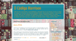 Desktop Screenshot of ocodigoharrison.blogspot.com