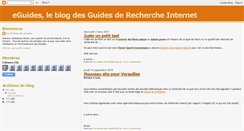 Desktop Screenshot of eguidesfrance.blogspot.com