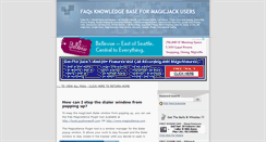 Desktop Screenshot of magicjackfaqs.blogspot.com