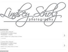 Tablet Screenshot of lindseyscholzphotography.blogspot.com