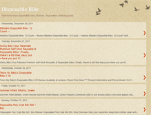 Tablet Screenshot of disposable-bibs.blogspot.com