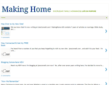 Tablet Screenshot of makinghome.blogspot.com
