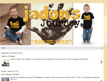 Tablet Screenshot of jadonsjourney2009.blogspot.com