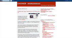 Desktop Screenshot of gagniermargossian.blogspot.com