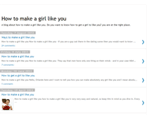 Tablet Screenshot of make-a-girl-like-you.blogspot.com