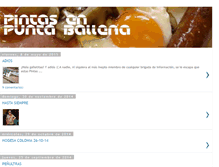 Tablet Screenshot of enpuntaballena.blogspot.com