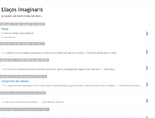 Tablet Screenshot of llacsimaginaris.blogspot.com