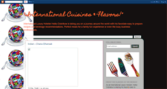 Desktop Screenshot of intlcuisines.blogspot.com