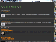 Tablet Screenshot of blackmusicchile.blogspot.com