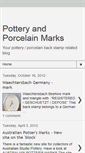 Mobile Screenshot of potterymarks.blogspot.com