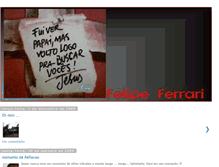 Tablet Screenshot of felipelopesferrari.blogspot.com