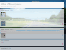 Tablet Screenshot of milesofmonograms.blogspot.com