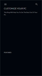 Mobile Screenshot of customizzeyourpc.blogspot.com