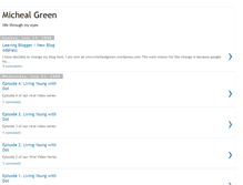 Tablet Screenshot of michealgreen.blogspot.com