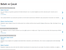 Tablet Screenshot of bebekvecocuk.blogspot.com