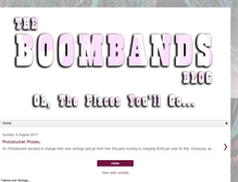 Tablet Screenshot of boombands.blogspot.com