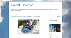 Desktop Screenshot of everestsite.blogspot.com