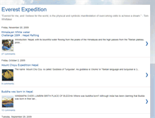 Tablet Screenshot of everestsite.blogspot.com