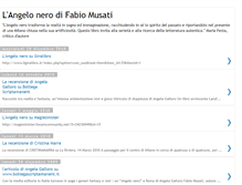 Tablet Screenshot of langelonerodifabiomusati.blogspot.com
