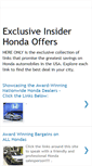 Mobile Screenshot of pearsonhonda.blogspot.com