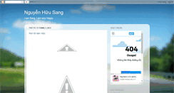 Desktop Screenshot of nguyenhuusang.blogspot.com