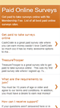 Mobile Screenshot of mypaidsurvey.blogspot.com