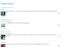 Tablet Screenshot of foshefamily.blogspot.com