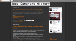 Desktop Screenshot of jeepcomanche.blogspot.com