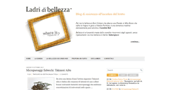 Desktop Screenshot of ladridibellezza.blogspot.com