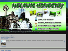 Tablet Screenshot of melawishomestay.blogspot.com