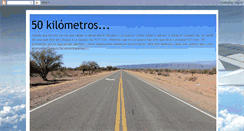 Desktop Screenshot of 50kilometros.blogspot.com
