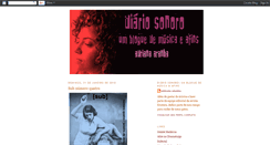 Desktop Screenshot of diariosonoro.blogspot.com