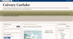 Desktop Screenshot of calvarycarluke.blogspot.com