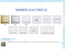 Tablet Screenshot of morrissupplies.blogspot.com