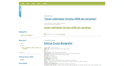 Desktop Screenshot of fahriyeevcen.blogspot.com