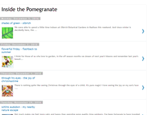 Tablet Screenshot of insidethepomegranate.blogspot.com