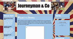 Desktop Screenshot of journeymanandco.blogspot.com